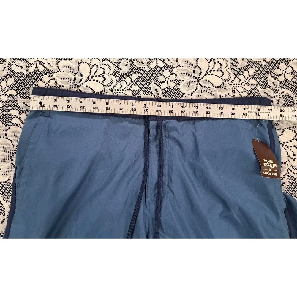 Blake Shelton‎ Swim Trunks XL 40-42 Blue Board Shorts Bermuda Lands' End NWT